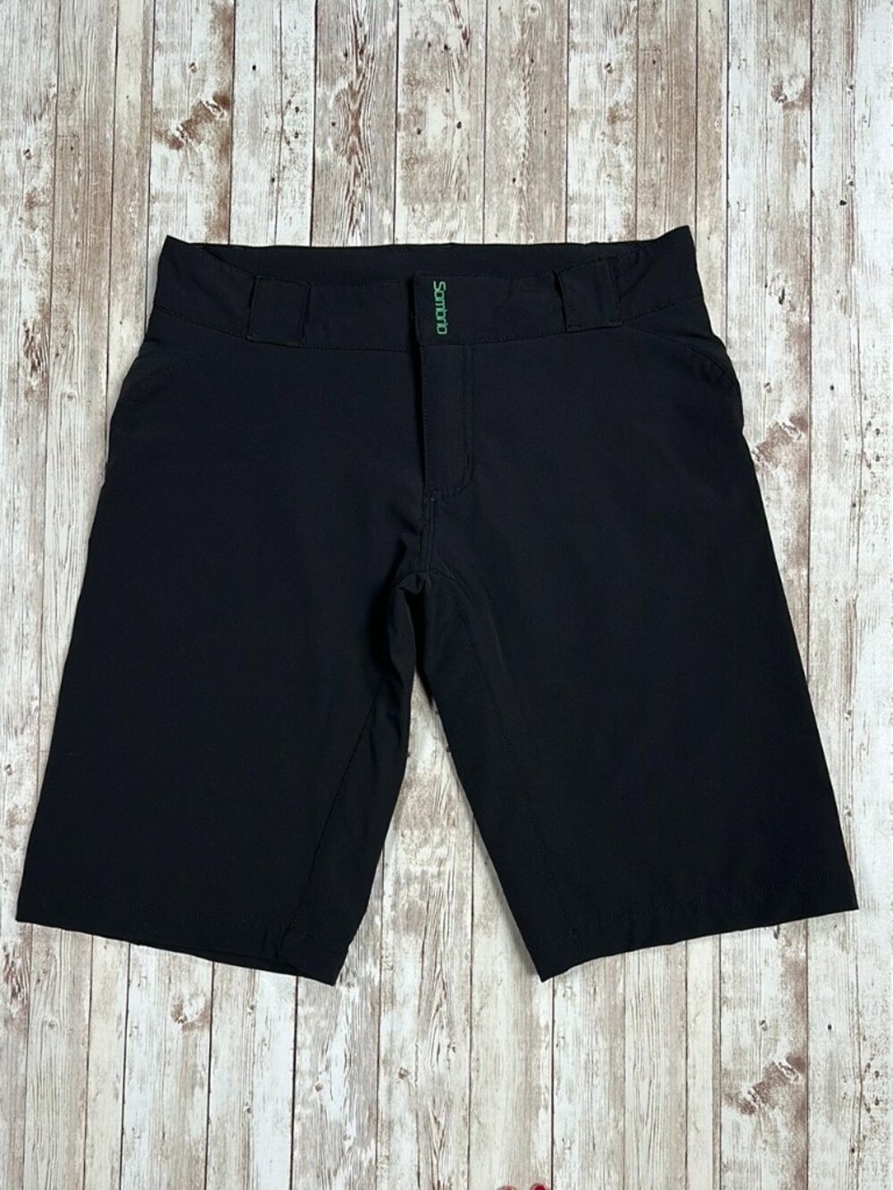 Sombrio Cartel Girls Mountain Biking Shorts sz Small Black Shell Nylon